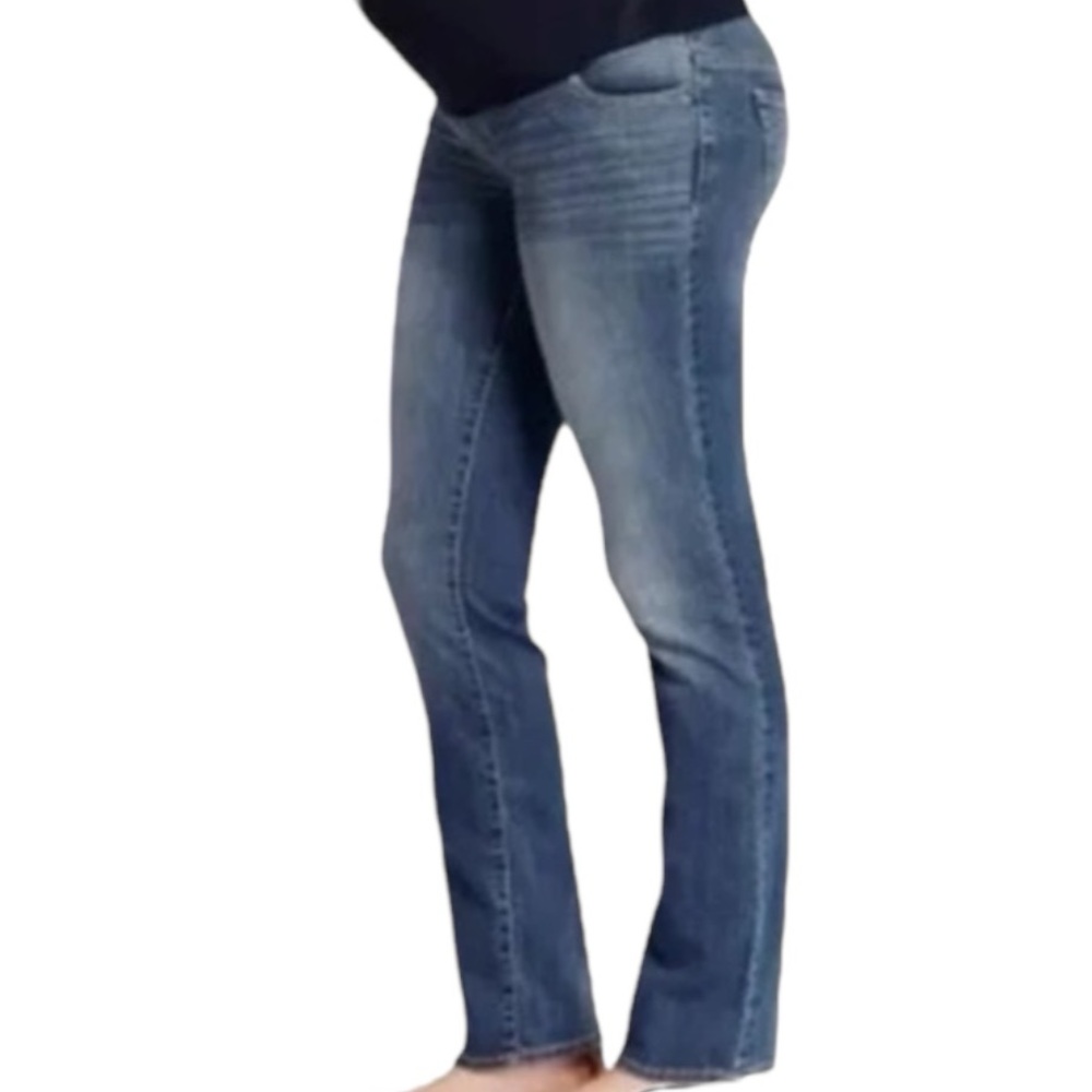 Great Expectations Straight Leg Maternity Jeans EUC